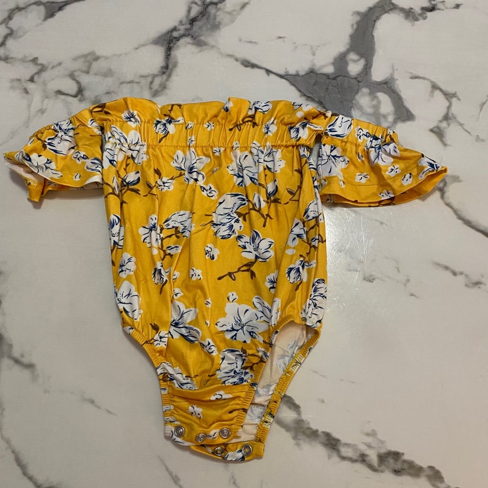 Off the shoulders boutique onesie